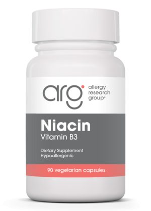 Allergy Research Group Niacin (Vit B3) -- niacin, vitamin B3.