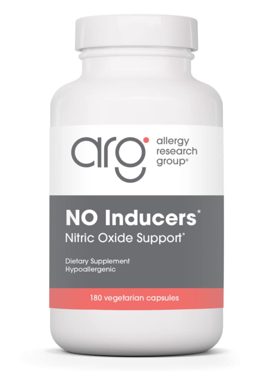 Allergy Research Group NO Inducers -- nitric oxide support, vascular health.