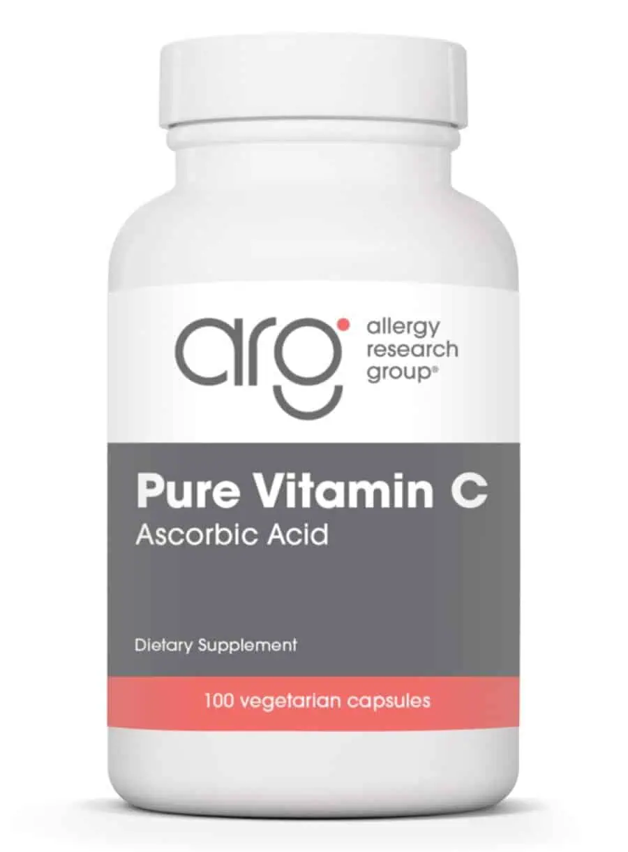 Allergy Research Group Pure Vitamin C -- vitamin c, dietary supplement.
