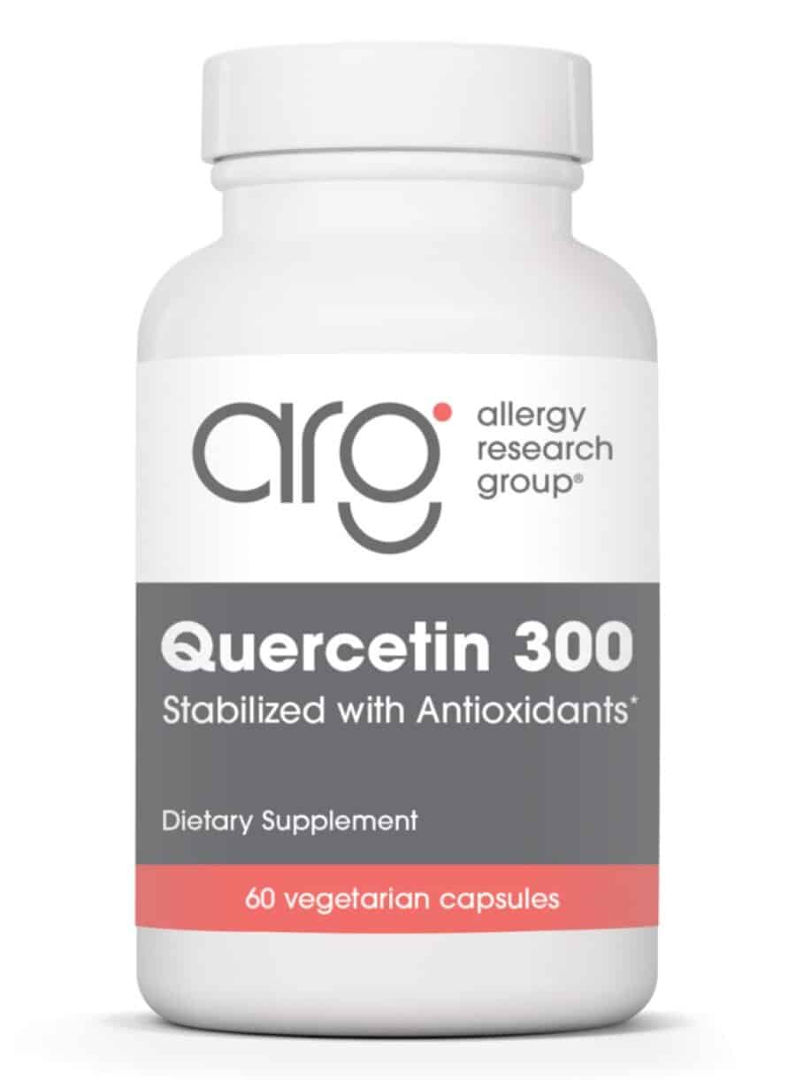 Allergy Research Group Quercetin 300 -- quercetin supplement, antioxidant support.