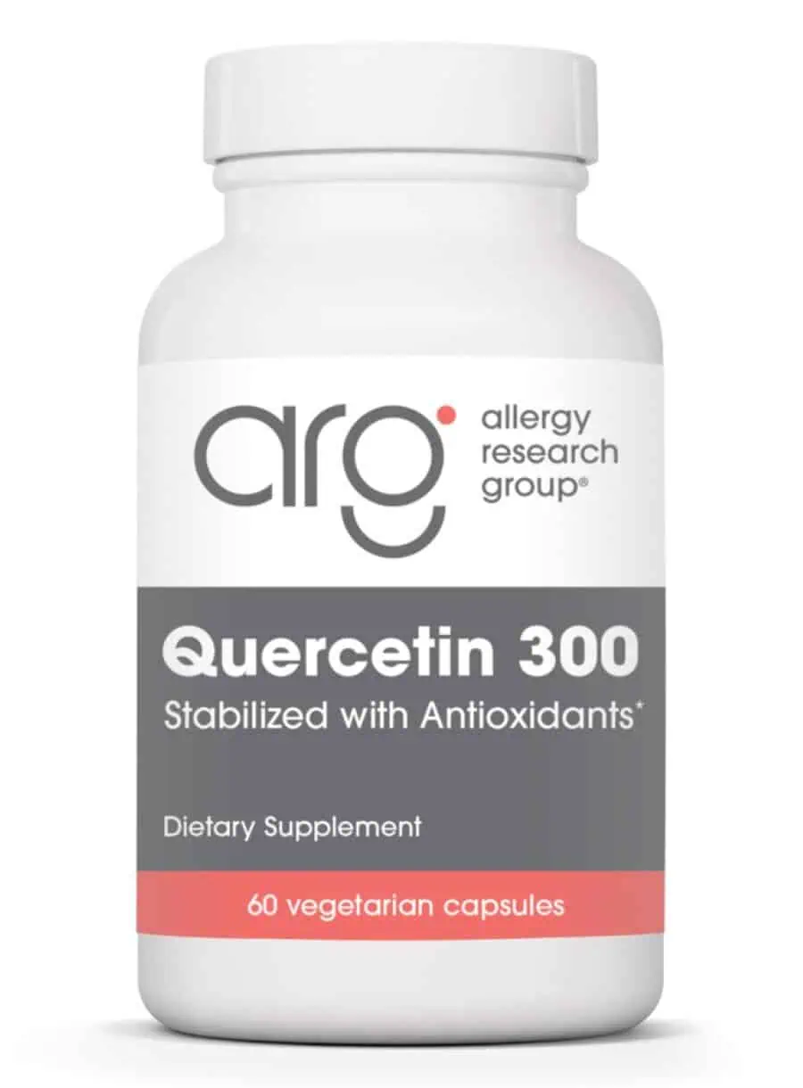 Allergy Research Group Quercetin 300 -- quercetin supplement, antioxidant support.