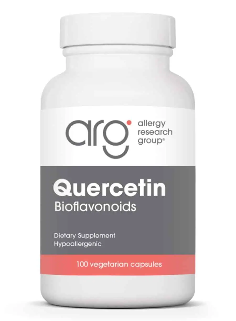 Allergy Research Group Quercetin Supplement -- quercetin, bioflavonoids.