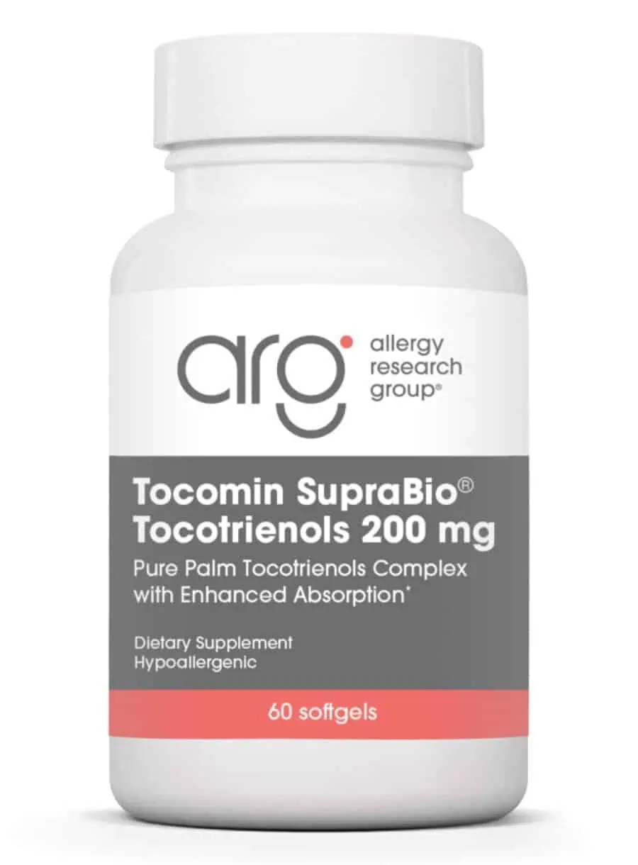 Allergy Research Group Tocomin SupraBio Tocotrienols 200mg -- tocotrienols, vitamin E