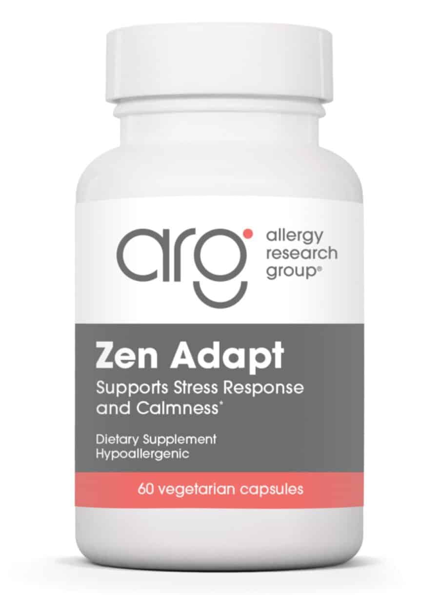 Allergy Research Group Zen Adapt w/ L-Theanine -- stress support, cognitive clarity.