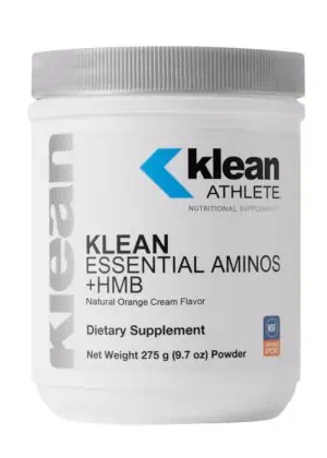 Klean Athlete KLEAN ESSENTIAL AMINOS +HMB - essential amino acids, muscle support.
