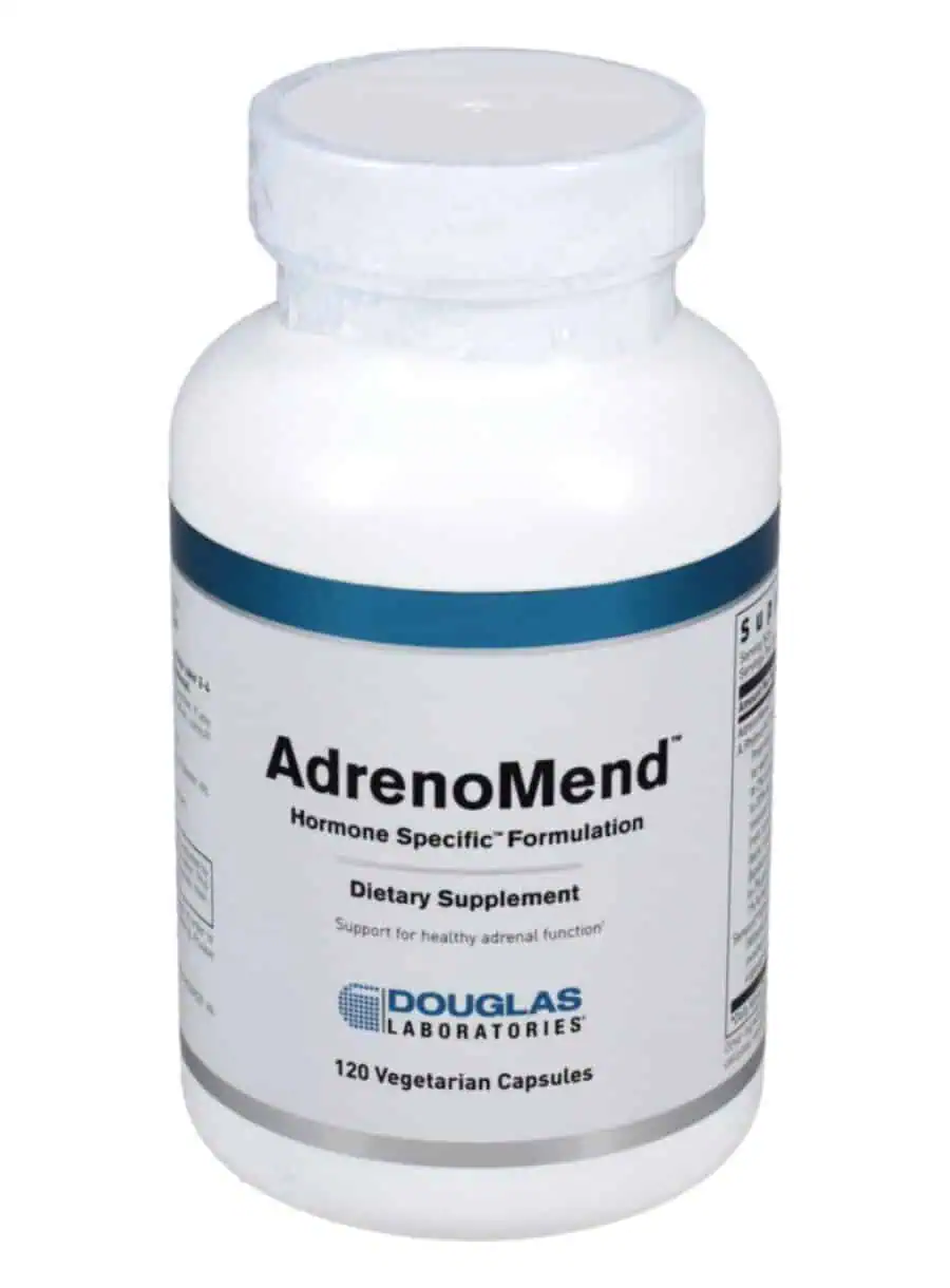 Douglas Laboratories AdrenoMend -- adrenal support, adaptogenic herbs.