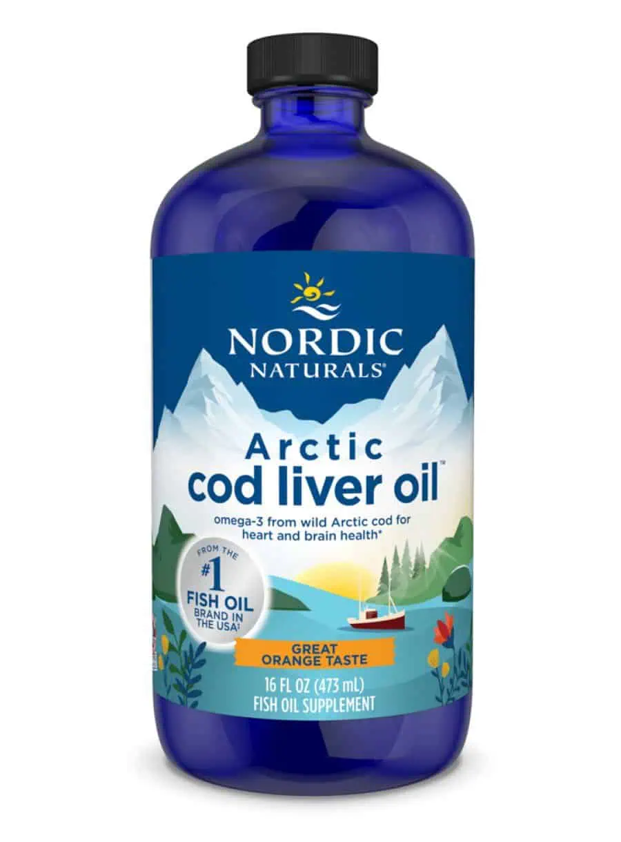 Nordic Naturals Pro Arctic Cod Liver Oil(TM) -- omega-3 supplement, fish oil.