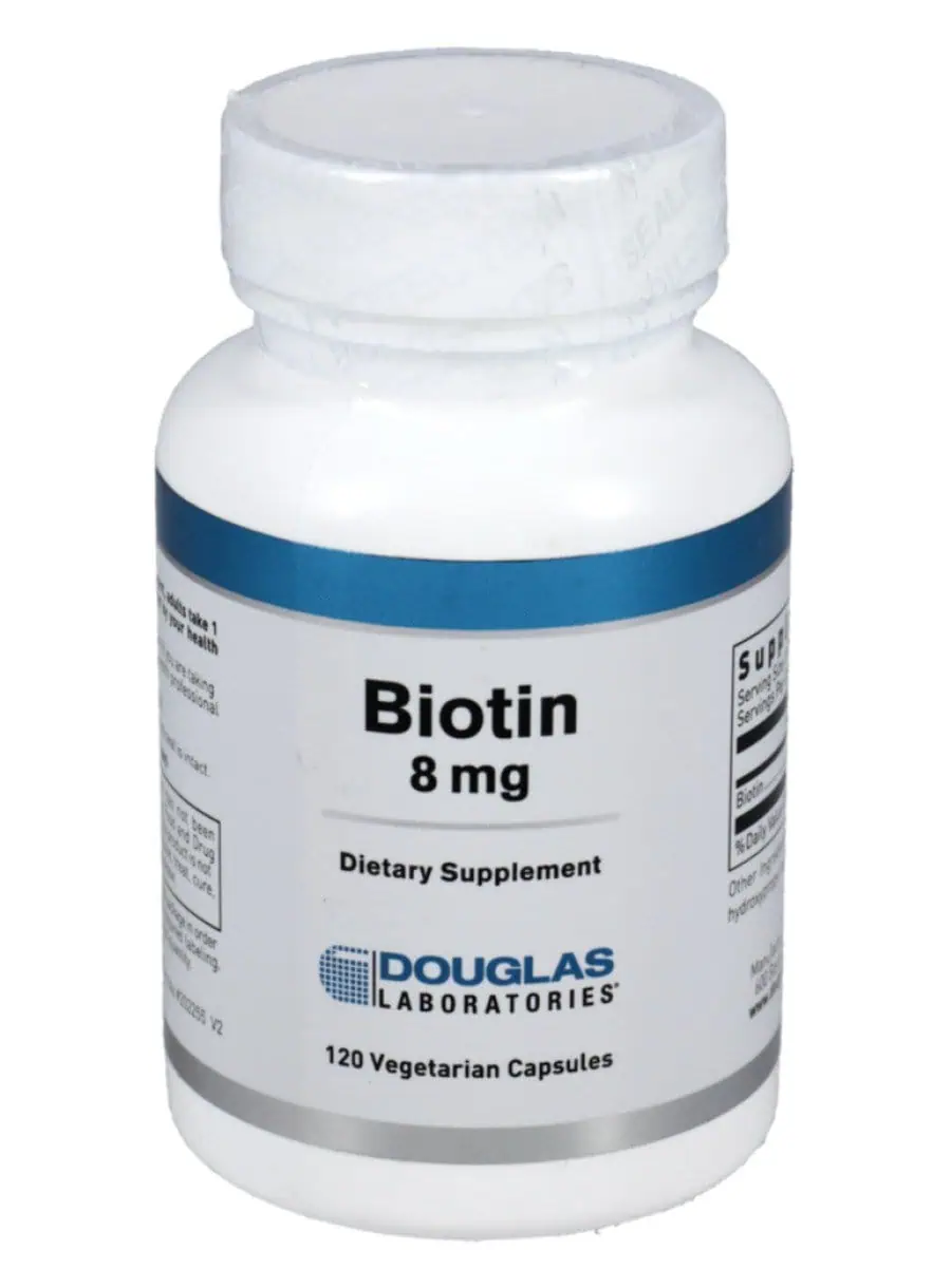 Douglas Laboratories Biotin 8mg -- biotin supplement, vitamin B7