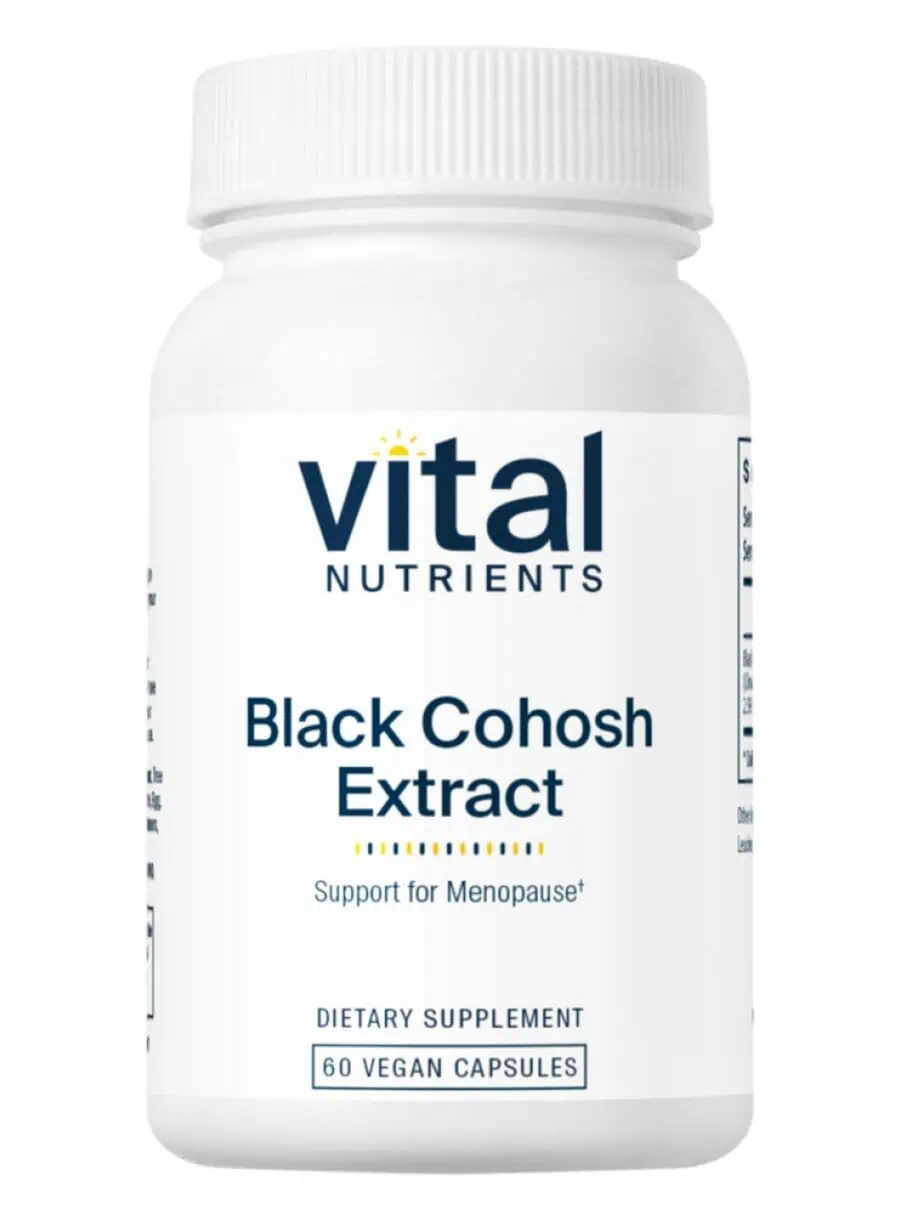 Vital Nutrients Black Cohosh 2.5% 250mg -- Black Cohosh, Women's Health