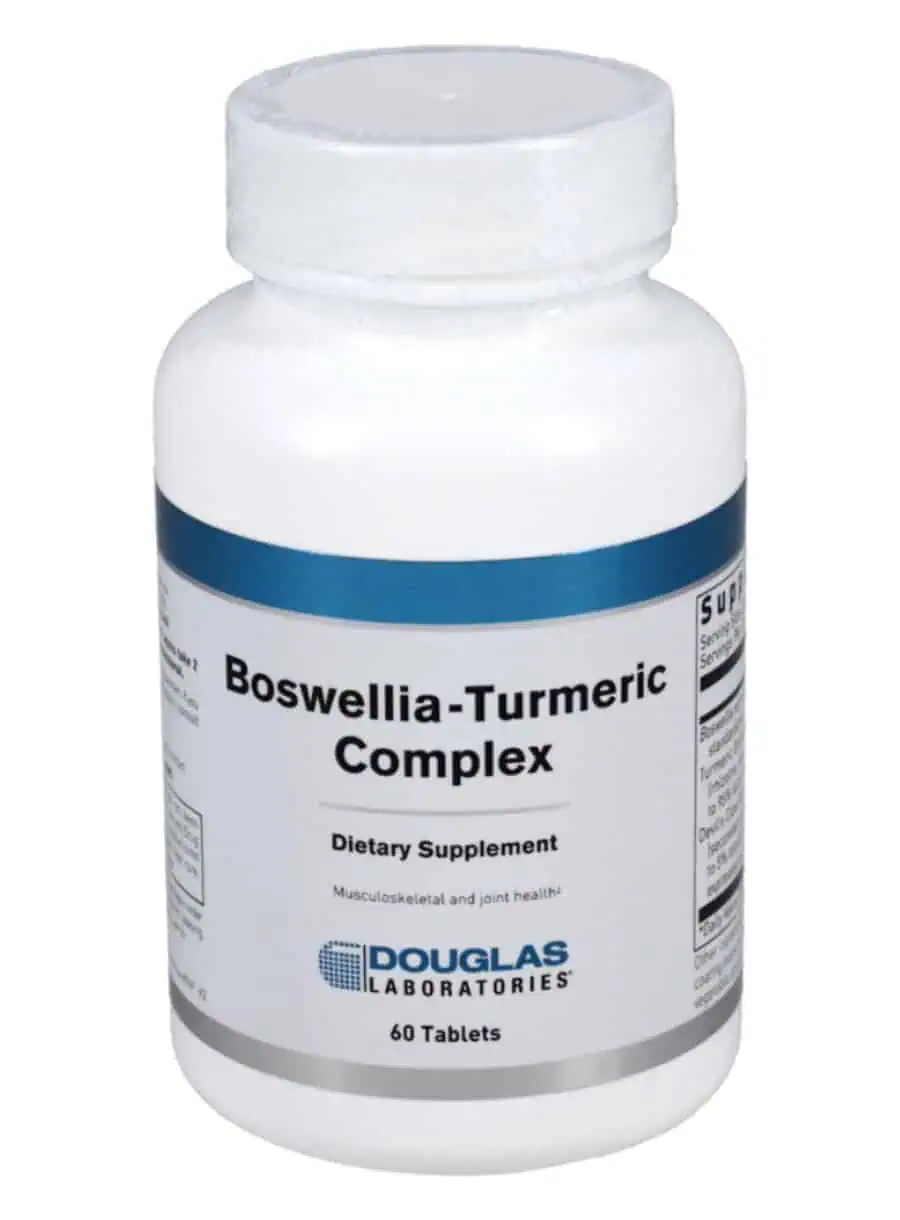 Douglas Laboratories Boswellia-Turmeric Complex -- joint support, recovery support.