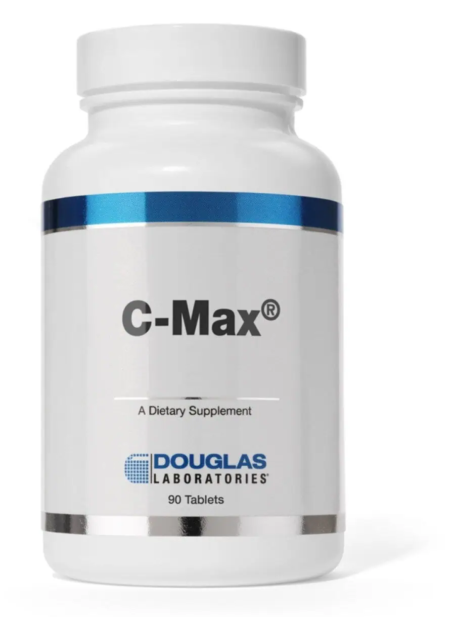 Douglas Laboratories C-Max (1500mg) -- vitamin C, antioxidant support.
