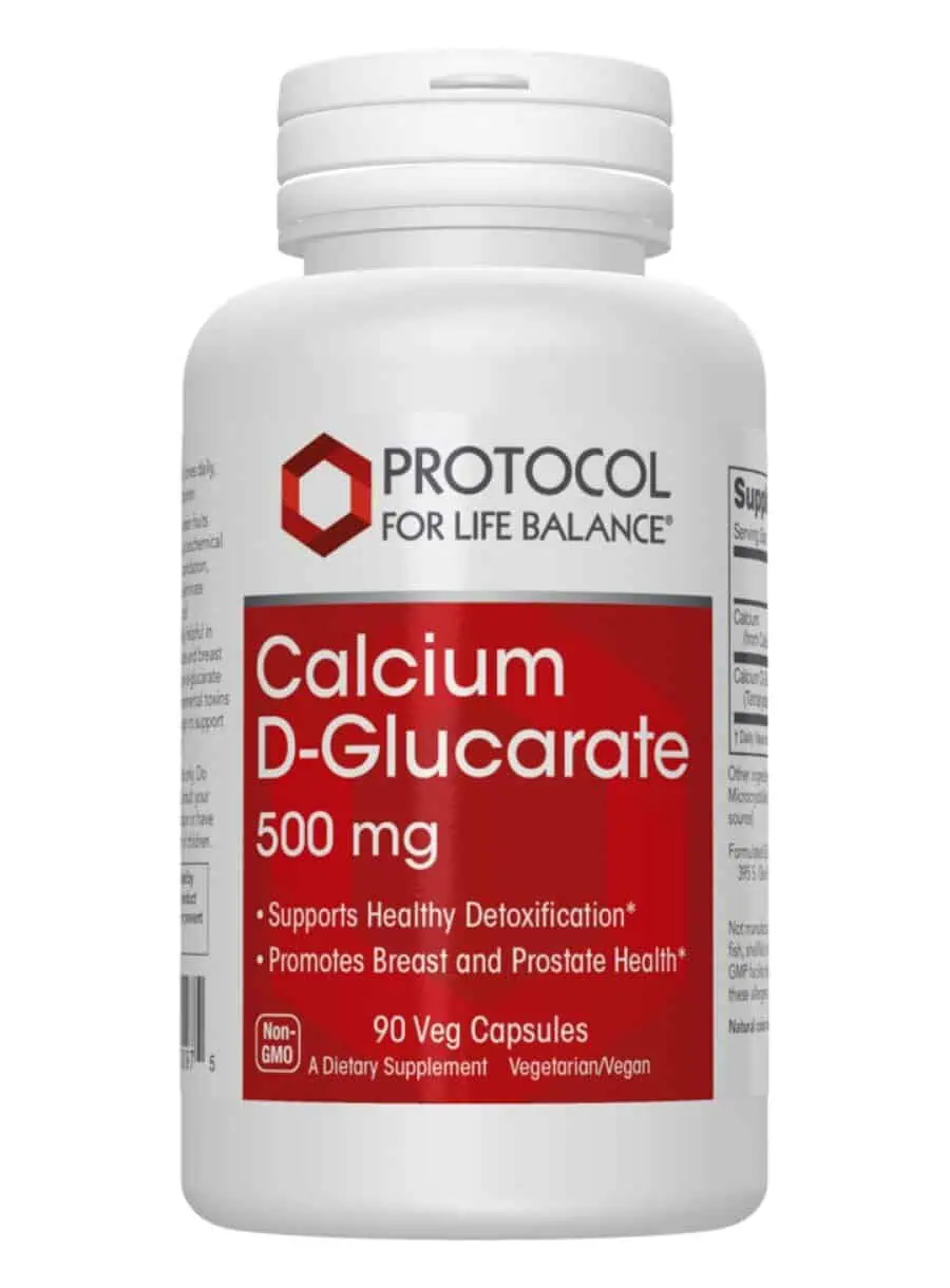 Protocol For Life Calcium D-Glucarate -- detox support, prostate health.
