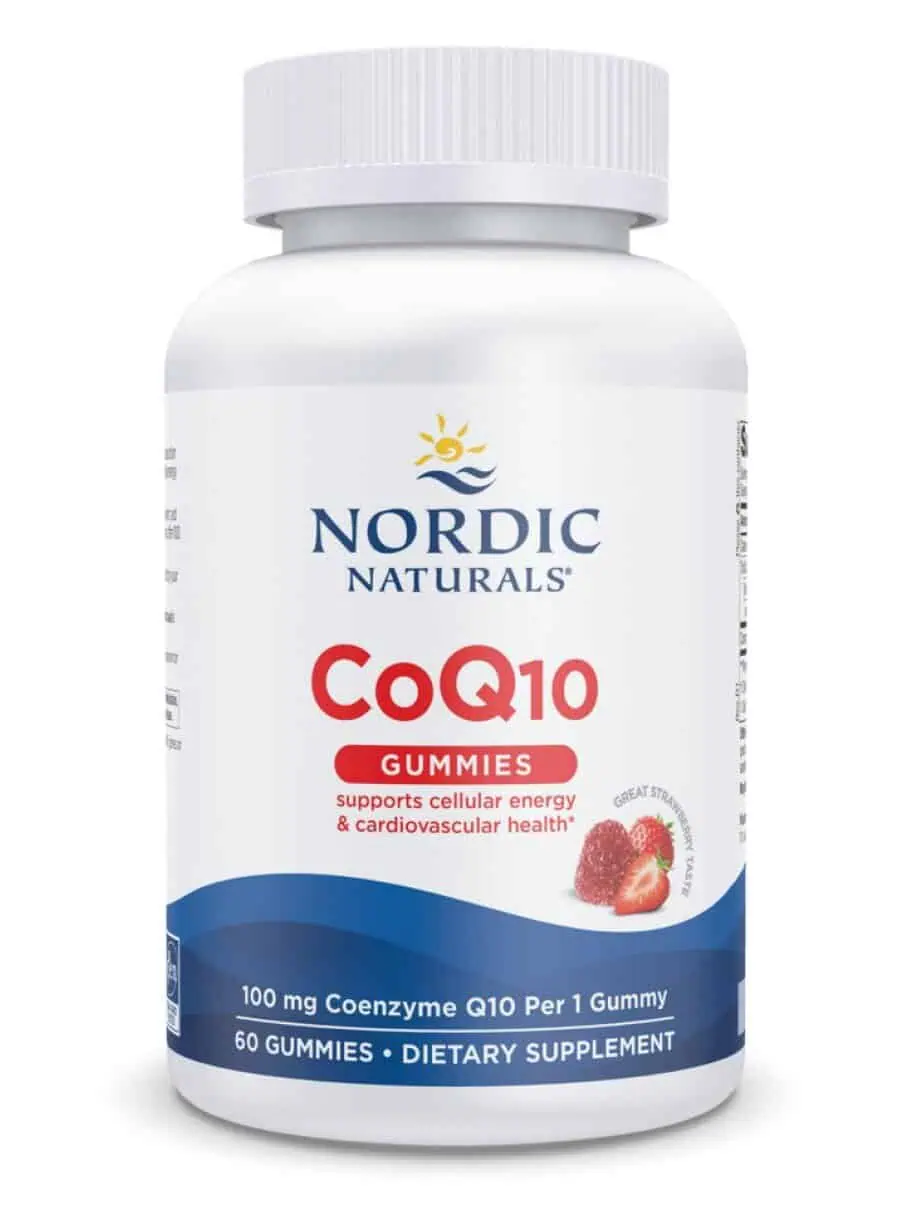 Nordic Naturals Pro CoQ10 Gummies -- coenzyme Q10, heart health.