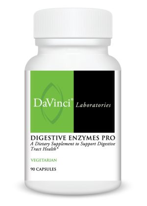 DaVinci Labs Digenzyme -- digestive enzymes, vegetarian supplement.
