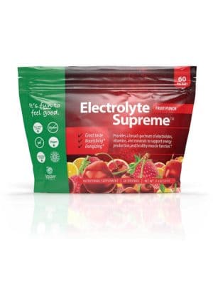 Jigsaw Health Electrolyte Supreme - Fruit Punch Packs -- electrolyte supplement, hydration support.