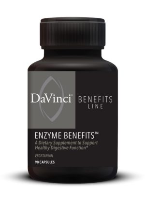 DaVinci Labs Enzyme Benefits -- digestive health, enzyme support.