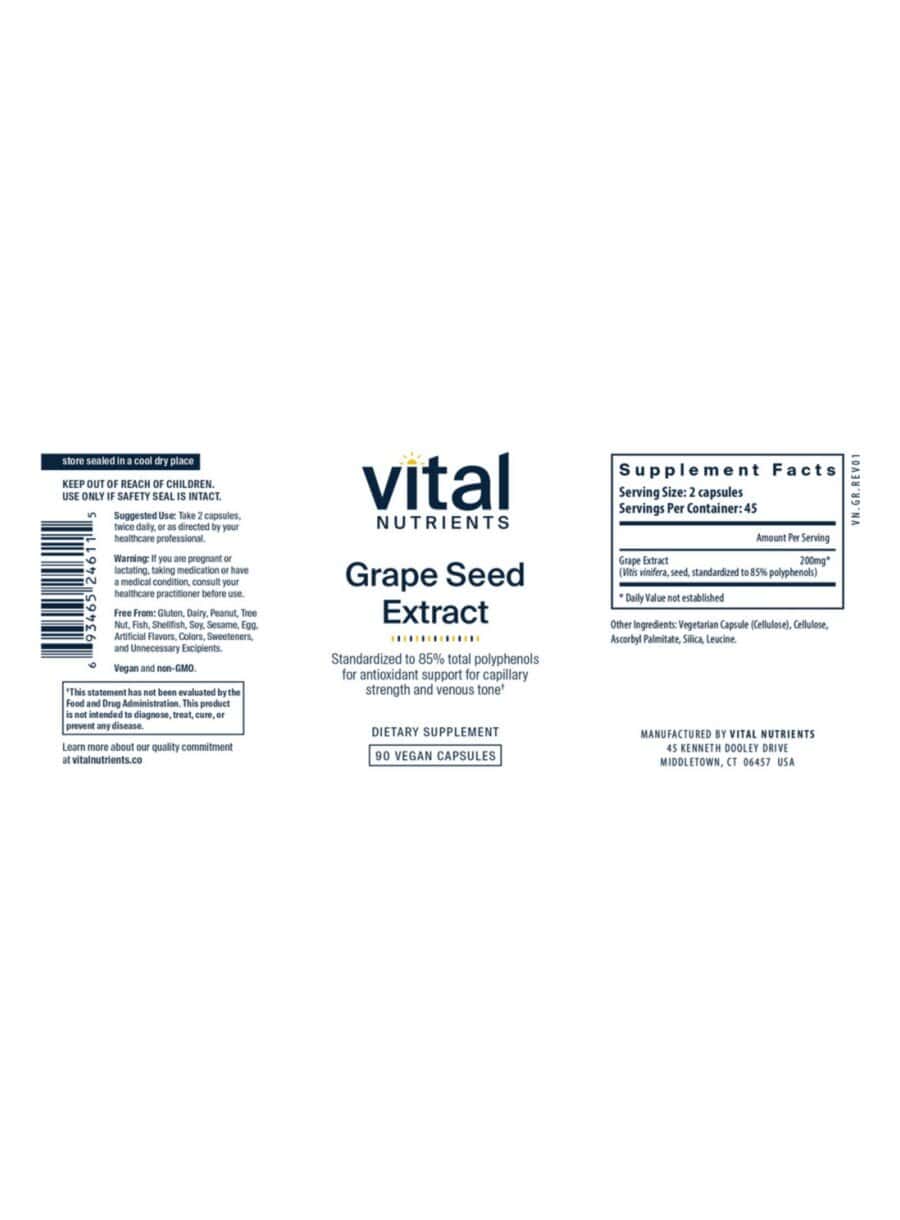 Grape Seed Extract - Pure Prescriptions