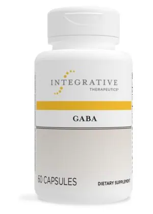 Integrative Therapeutics, Inc. GABA 750mg -- GABA supplement, brain health.