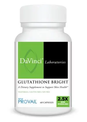 DaVinci Labs Glutathione Bright -- antioxidant support, immune health.