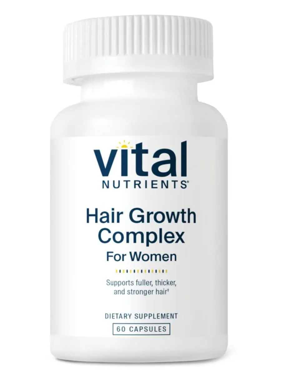 Vital Nutrients Hair Growth Complex for Women -- hair growth, hair wellness.