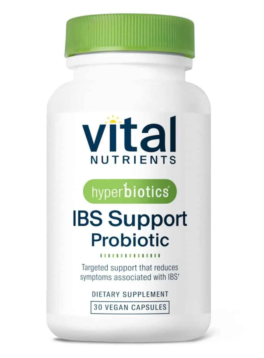 Vital Nutrients Hyperbiotics IBS Support Probiotic -- probiotic support, gut health.
