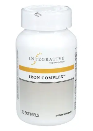 Integrative Therapeutics, Inc. Iron Complex -- iron supplement, energy support.