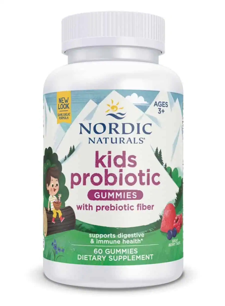Nordic Naturals Pro Kids Nordic Flora(TM) Probiotic Gummies -- probiotic gummies, kids health.