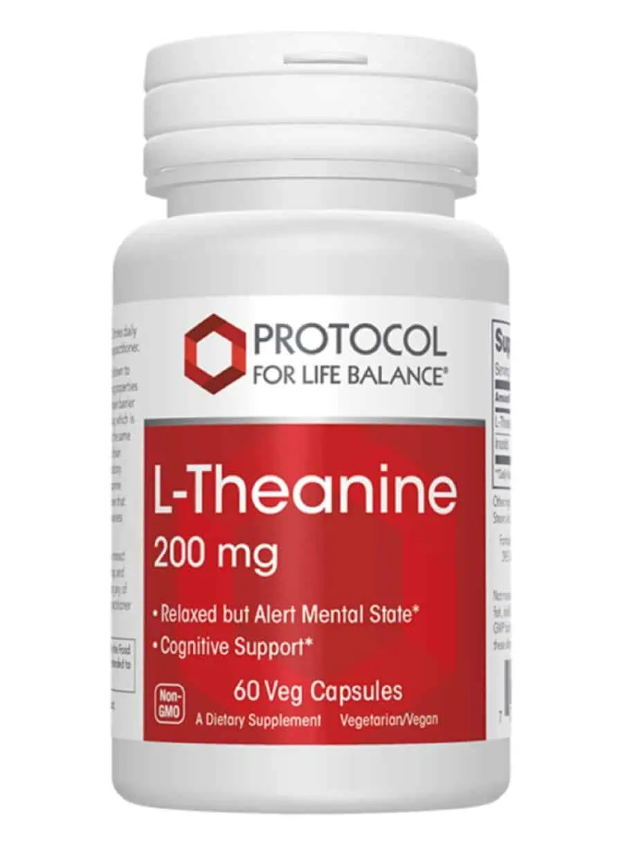Protocol For Life L-Theanine 200mg -- L-Theanine, Cognitive Support.