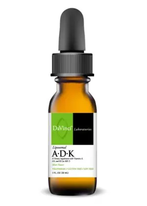 DaVinci Labs Liposomal ADK -- bone support, immune support.