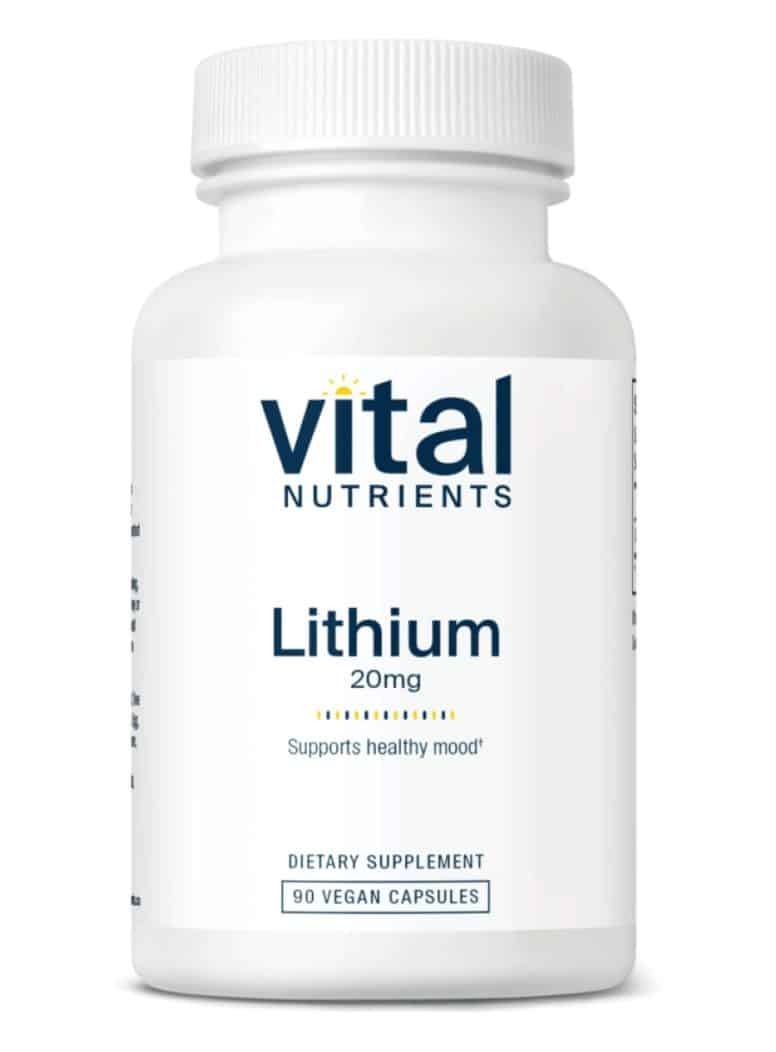 Lithium (orotate) 20mg