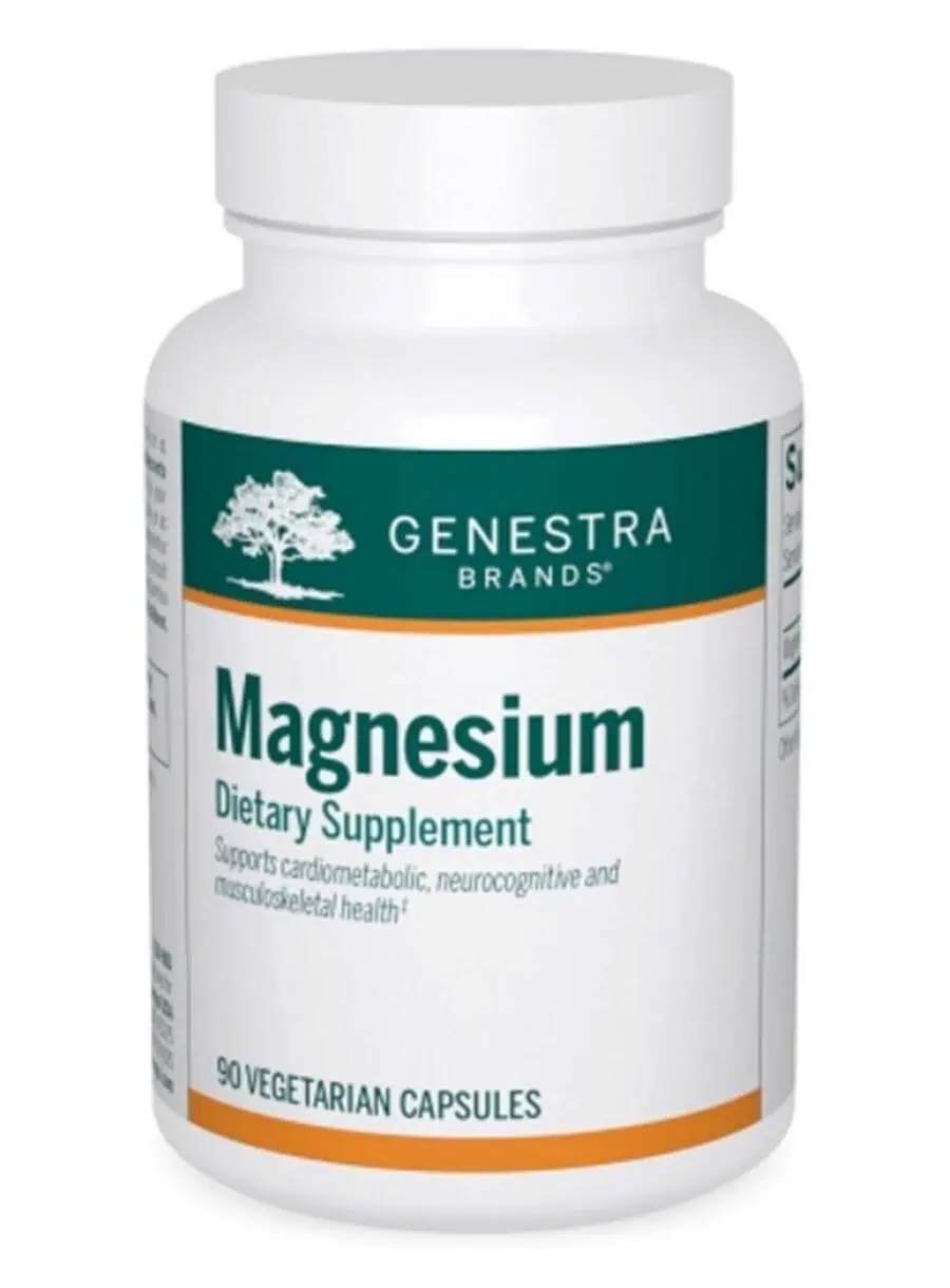 Seroyal/Genestra Magnesium -- magnesium supplement, vegan-friendly.