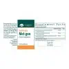 Seroyal/Genestra Phyto-Gen -- herbal extract, dietary supplement. - Back