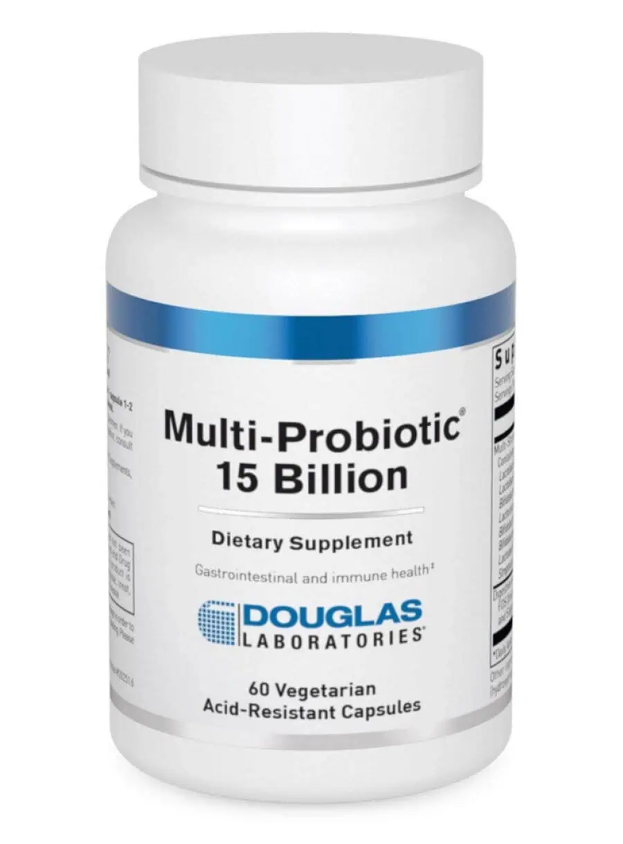 Douglas Laboratories Multi-Probiotic(R) 15 Billion -- probiotic supplement, gut health.