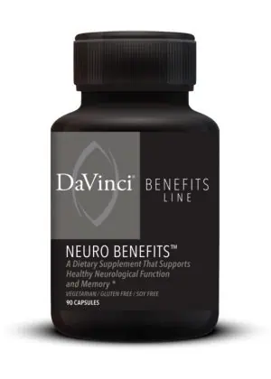 DaVinci Labs Neuro Benefits -- neurological support, cognitive enhancement.