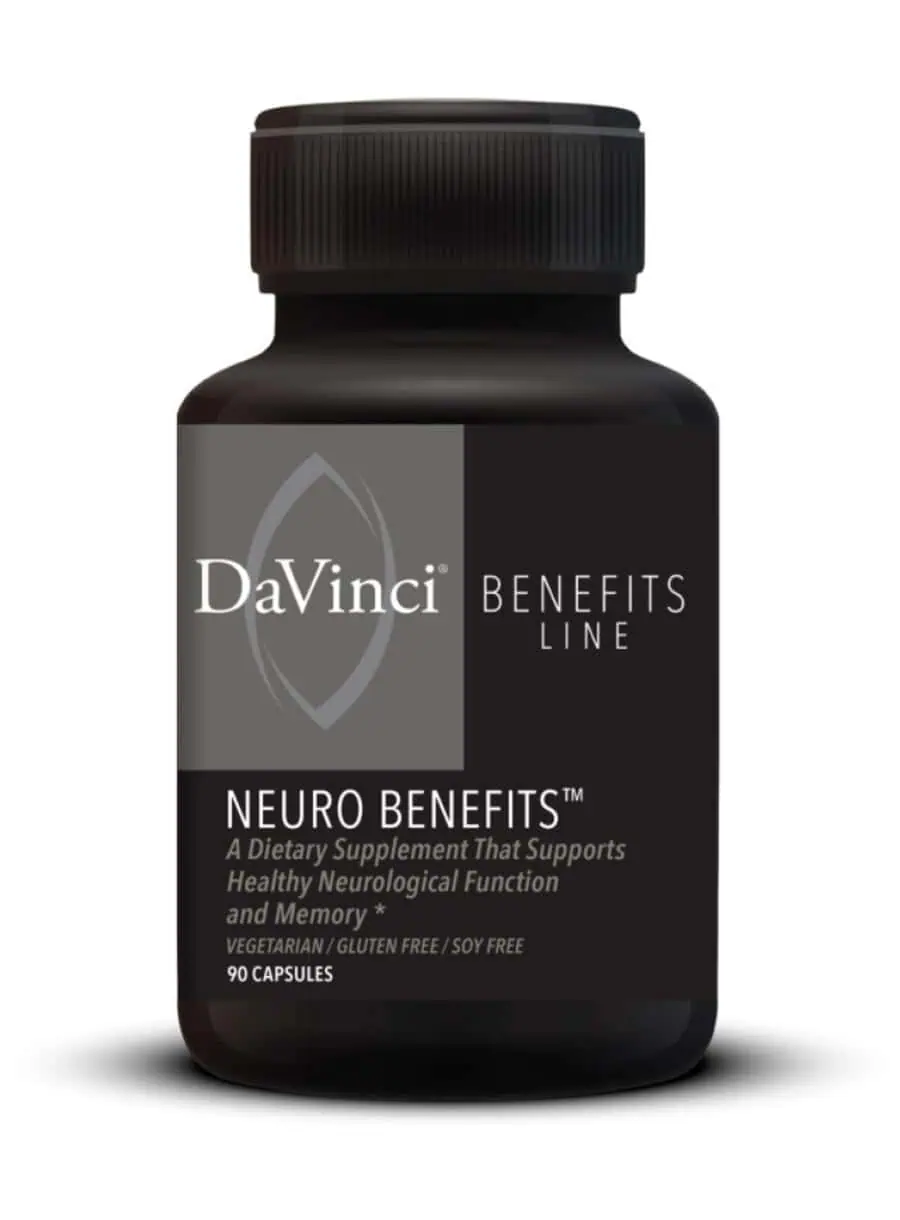 DaVinci Labs Neuro Benefits -- neurological support, cognitive enhancement.