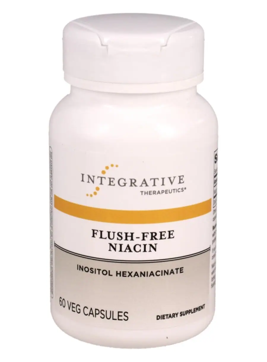 Integrative Therapeutics, Inc. Niacin (Flush Free) -- niacin supplement, flush-free formula.