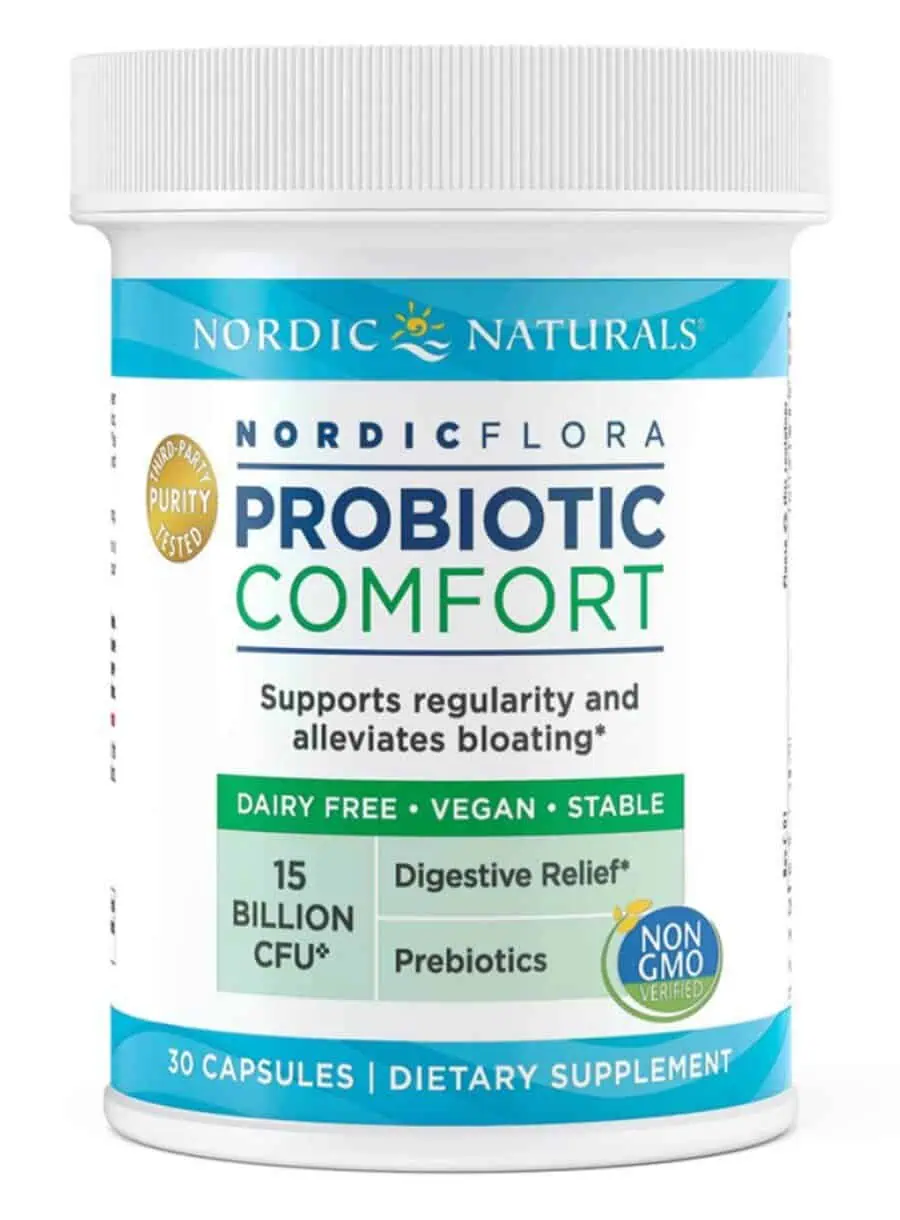 Nordic Naturals Pro Nordic Flora(TM) Probiotic Comfort -- probiotic supplement, digestive health.