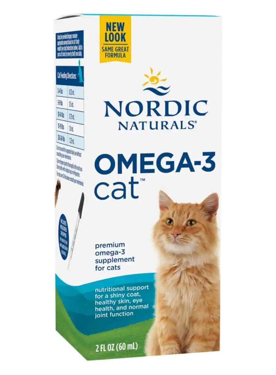 Nordic Naturals Pro Omega-3 Cat -- omega-3s for cats, healthy skin and coat.