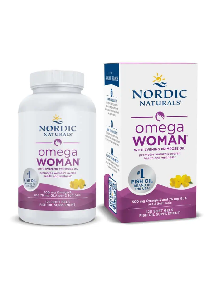 Nordic Naturals Pro Omega Woman -- omega-3, evening primrose oil