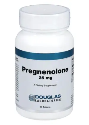 Douglas Laboratories Pregnenolone 25mg -- hormonal support, dietary supplement.