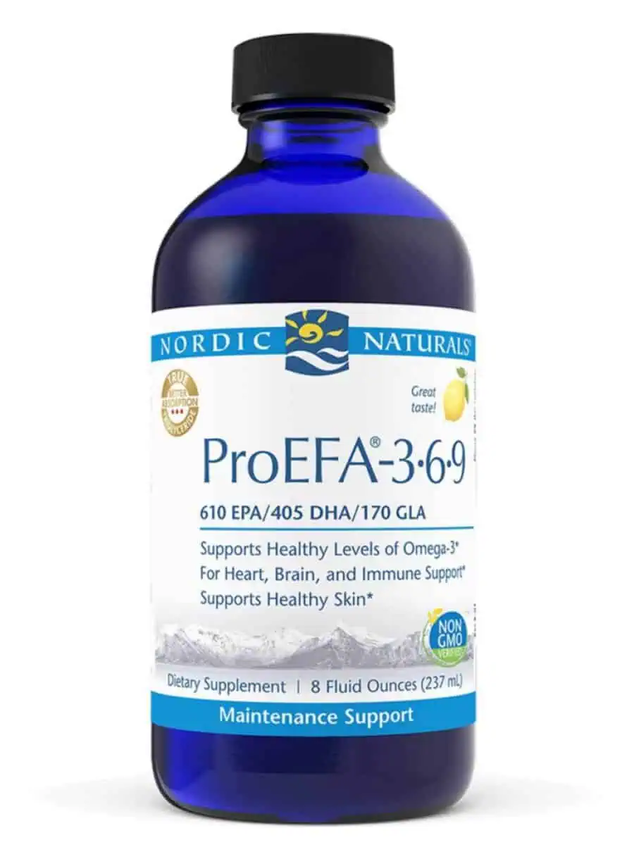 Nordic Naturals Pro ProEFA Liquid Lemon -- omega 3 6 9, fish oil