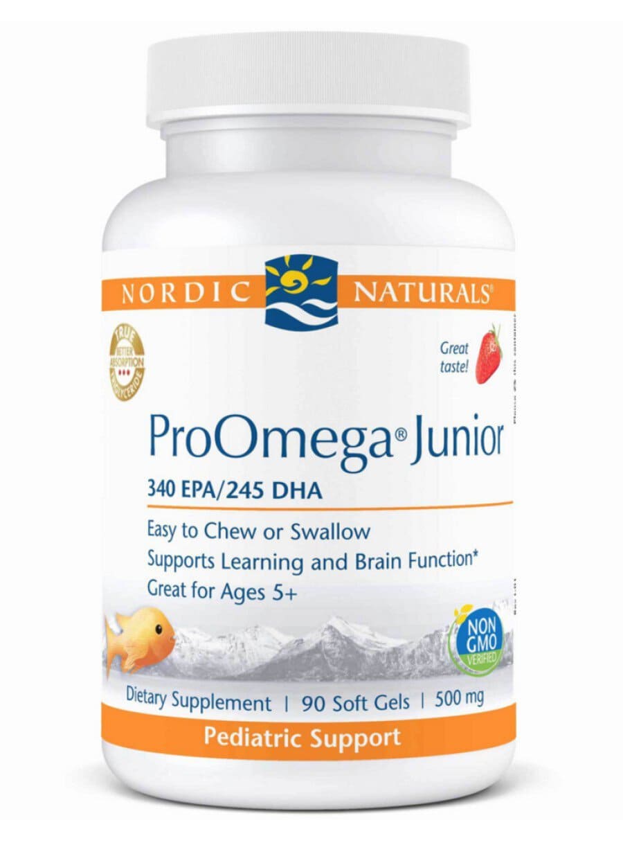 Nordic Naturals Pro ProOmega(R) Junior -- omega-3 support, children's health.