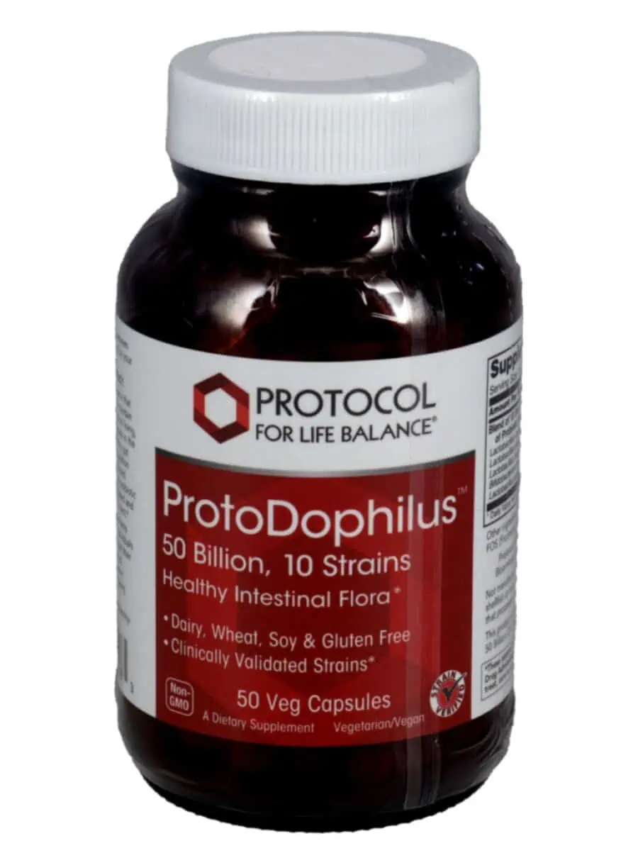 Protocol For Life ProtoDophilus 50 billion, 10 Strains -- probiotics, gut health.
