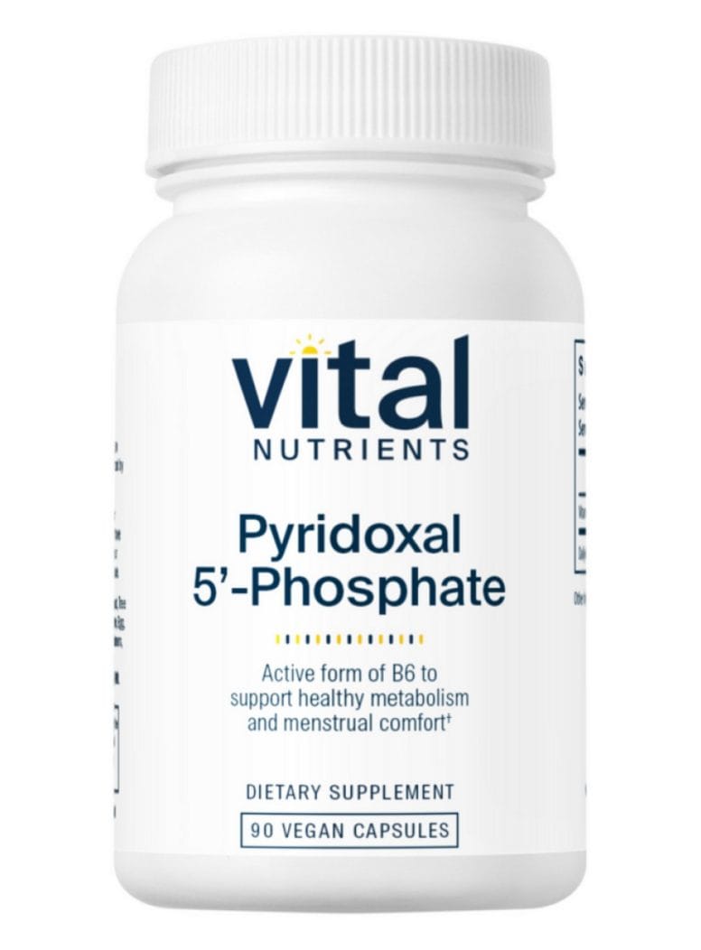 Pyridoxal-5-Phosphate 50mg with Active form of Vitamin B6
