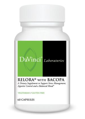 DaVinci Labs Relora with Bacopa -- stress management, mood support.