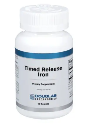 Douglas Laboratories Timed Release Iron -- iron supplement, carbonyl iron.