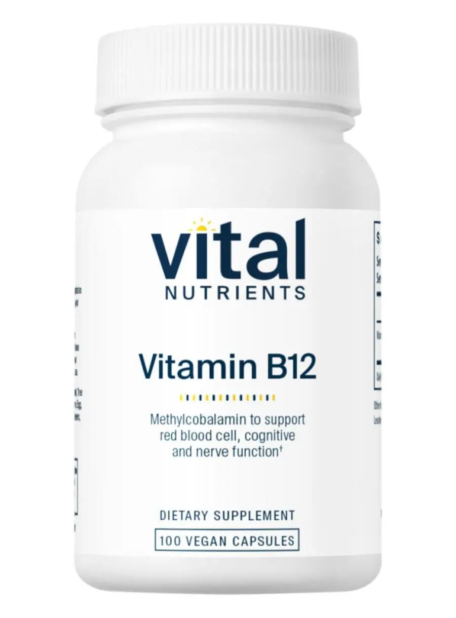 Vital Nutrients Vitamin B12 (as methylcobalamin) 1000mcg -- vitamin b12, methylcobalamin