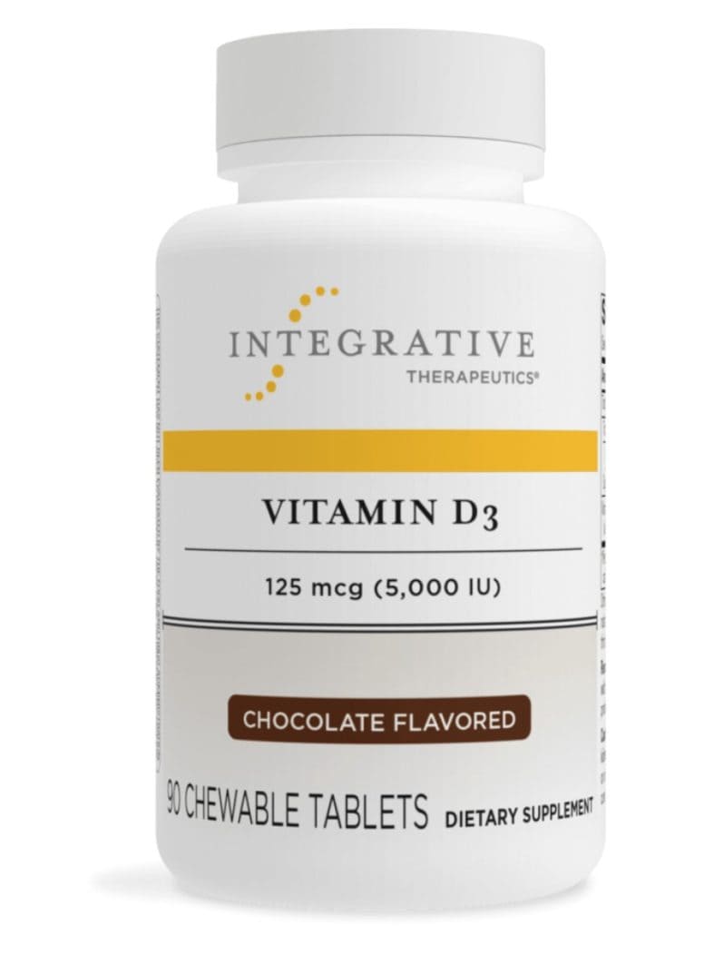 Vitamin D3 5000IU Chewable/Chocolate