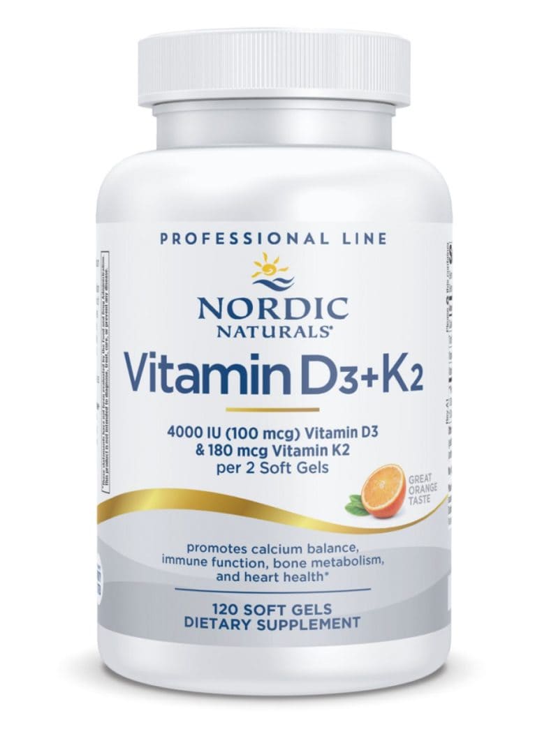 Vitamin D3+K2, Orange