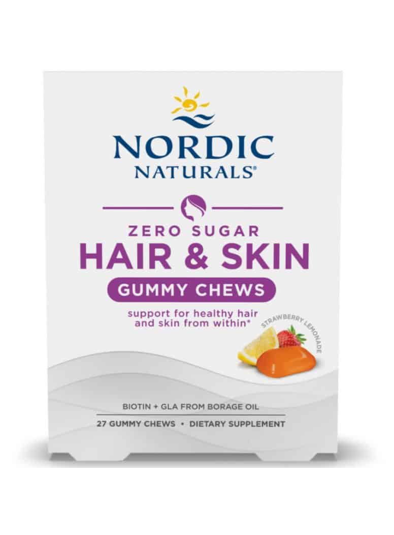 Zero Sugar Hair & Skin Gummy Chews